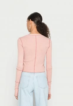 Diesel RIBBY OPEN - Long Sleeved Top - Pink -Diesel shop a9db9209eca145f5bffcb300d285d858