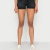 DE-LYLA-SHORT DIESEL LIBRARY - Denim Shorts - Black/gray
