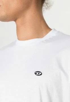 Diesel JUST DOVAL - Basic T-shirt - White -Diesel shop aa4806d091354a88a99030c5345a221b
