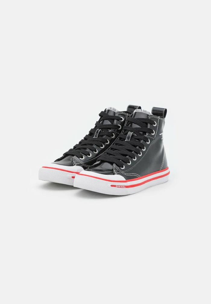 Diesel S-ATHOS MID W - High-top Trainers - Black/white 3 Diesel S-ATHOS MID W - High-top Trainers - Black/white - Image 3