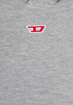 Diesel GINN HOOD - Hoodie - Grey -Diesel shop aab5053cd4714947848bb2adace25606