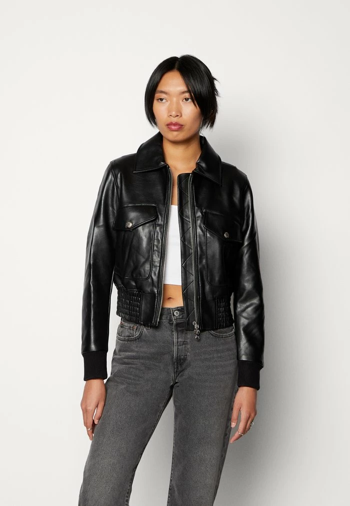 Diesel FEIJOA - Bomber Jacket - Black 1 Diesel FEIJOA - Bomber Jacket - Black