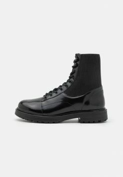 Diesel D-ALABHAMA BT - Lace-up Ankle Boots - Black