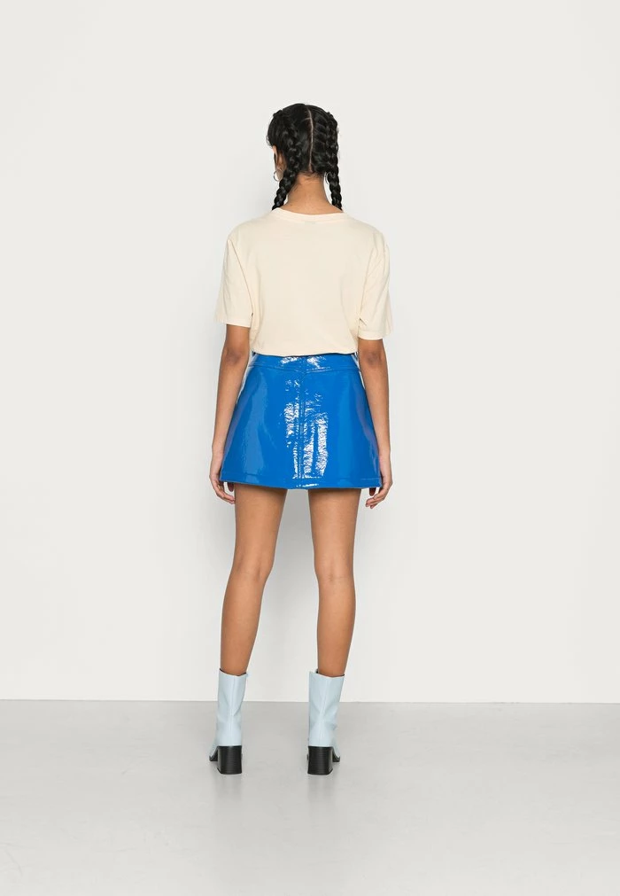 Diesel AMBRA - Mini Skirt - Blue 3 Diesel AMBRA - Mini Skirt - Blue - Image 3