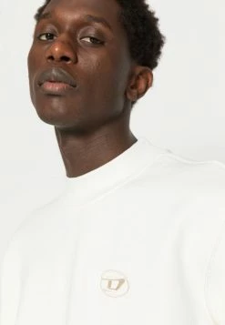 Diesel S-NORIS - Sweatshirt - White -Diesel shop acea1c3167364b5cb8a5829f5e892b14