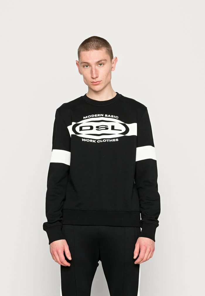 Diesel GINN - Sweatshirt - Black 1 Diesel GINN - Sweatshirt - Black