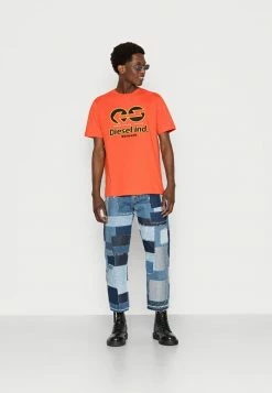 Diesel T-JUST - Print T-shirt - 0grai 37a -Diesel shop aedfefdcbb2043b6b05f2d52b66b0a17