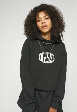 Diesel REGGY - Hoodie - Black -Diesel shop af9e2641448749ea8a75dec55674001f