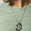 Diesel Necklace - Silver-coloured