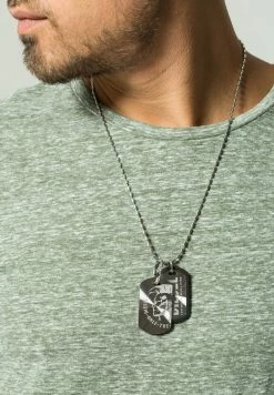 Diesel Necklace - Silver-coloured