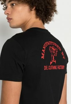 Diesel DIEGOR - Print T-shirt - Black -Diesel shop b21cd32dc2b843f5a013e598f1e2d3c9