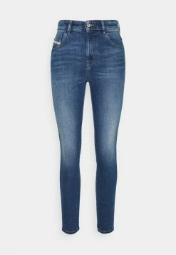 Diesel D-SLANDY-HIGH - Jeans Skinny Fit - Denim Blue
