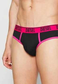 Diesel ANDRE 2 PACK - Briefs - Pink/black -Diesel shop b35a76a8bde849f4a9811dcf21d11483