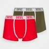 Diesel DAMIEN 2 PACK - Pants - Red/green