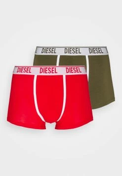 Diesel DAMIEN 2 PACK - Pants - Red/green