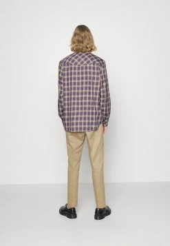 Diesel OCEAN-CHECK - Shirt - Purple