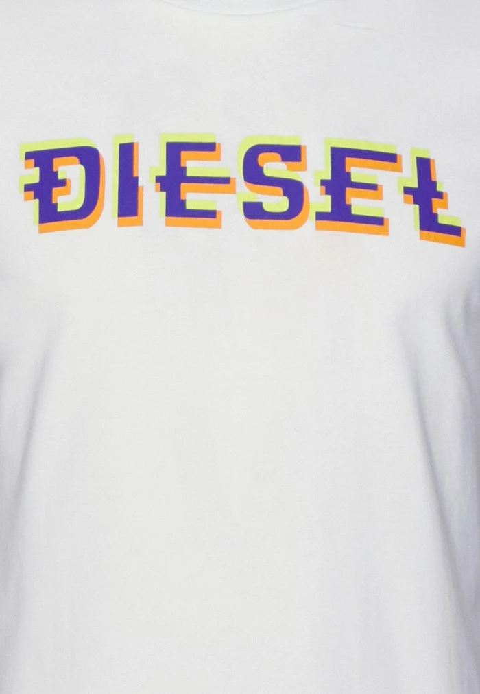 Diesel T-DIEGOR-K52 UNISEX - Print T-shirt - White 5 Diesel T-DIEGOR-K52 UNISEX - Print T-shirt - White - Image 5