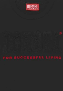 Diesel TKALO UNISEX - Print T-shirt - Nero -Diesel shop b7d792d8e4854c0a996b8249592fe71a