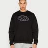 Diesel S MART BIGOVAL - Sweatshirt - Black