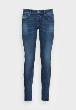 Diesel SLANDY-LOW - Jeans Skinny Fit - Dark Blue -Diesel shop b98a11d0a8bf4676b24432e869f35115