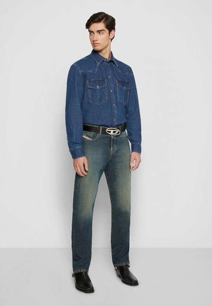 Diesel 2020 VIKER - Straight Leg Jeans - Dark Blue 2 Diesel 2020 VIKER - Straight Leg Jeans - Dark Blue - Image 2
