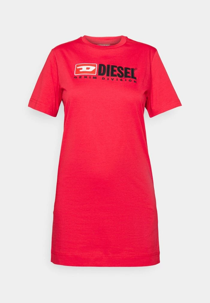 Diesel D-EGOR-DIV - Jersey Dress - Red 5 Diesel D-EGOR-DIV - Jersey Dress - Red - Image 5