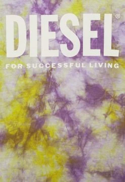 Diesel TOEKO TYE DYE UNISEX - Print T-shirt - Lime -Diesel shop ba45a47d1d4047679e4c5f64793ed480