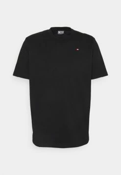 Diesel T-JUST-MICRODIV - Basic T-shirt - Black -Diesel shop bb24de1ebfe44c5a8fc8c4ce079aa6c7