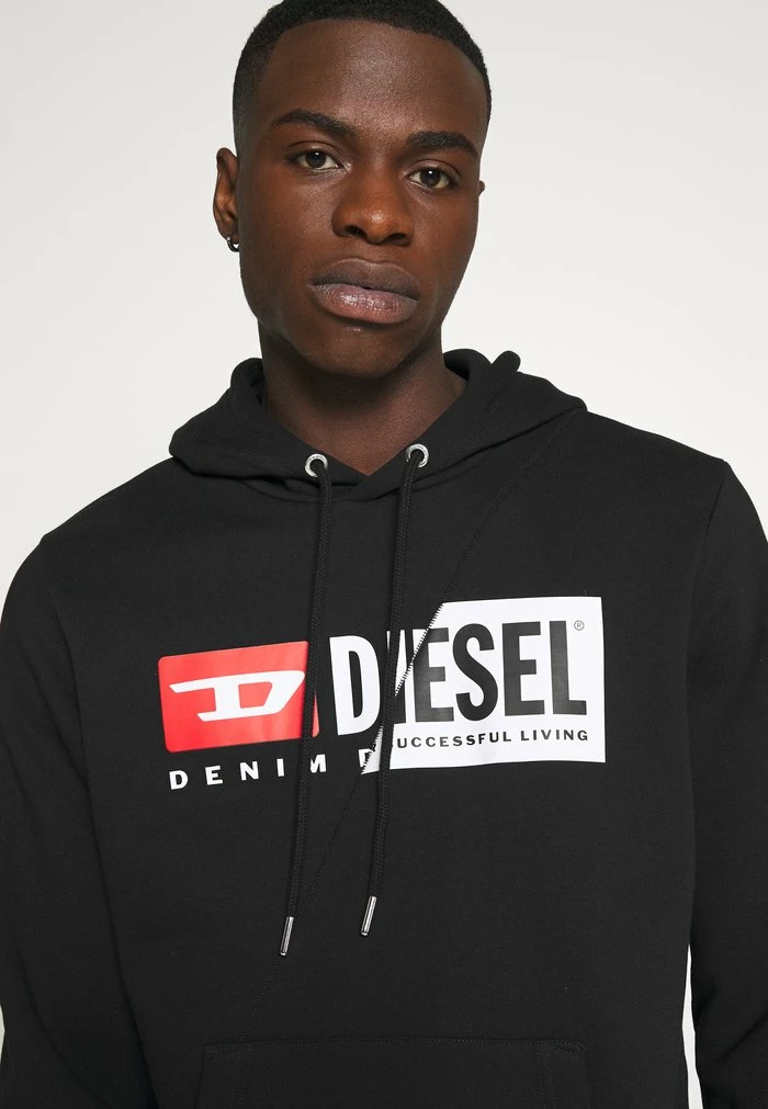 Diesel GIRK HOOD CUTY - Hoodie - Black 4 Diesel GIRK HOOD CUTY - Hoodie - Black - Image 4