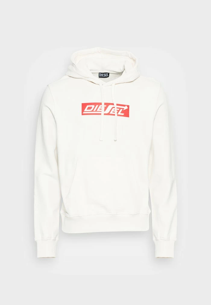 Diesel GINN HOOD - Sweatshirt - White 4 Diesel GINN HOOD - Sweatshirt - White - Image 4