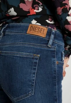 Diesel SLANDY-LOW - Jeans Skinny Fit - Dark Blue -Diesel shop bb77ad5f7e454531b5c0da0b4070512a