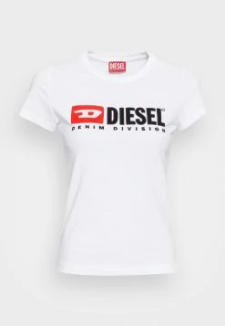 Diesel Print T-shirt - White -Diesel shop bb88684acd314b4d8b0a6c01d4e3a0d7