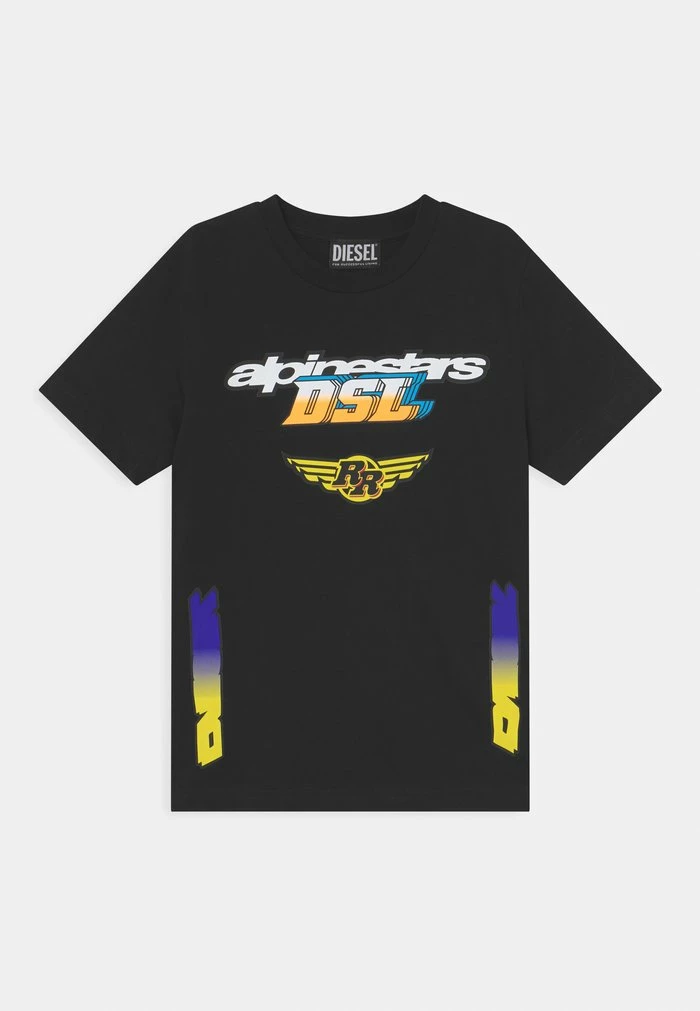 Diesel Print T-shirt - Nero 1 Diesel Print T-shirt - Nero