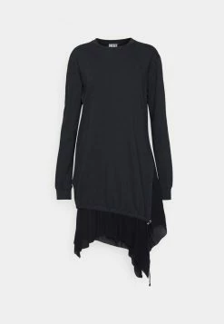 Diesel D-ROLLETTE-LS - Day Dress - Black -Diesel shop bbf1654ac5144c73aca4260c4abb82e2