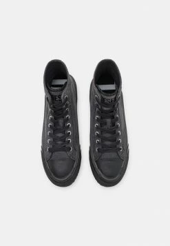 Diesel S-PRINCIPIA MID X UNISEX - High-top Trainers - Black -Diesel shop bc073958437e4939b05e0f03cd9388ef