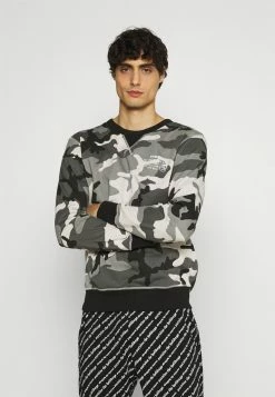 Diesel UMLT-WILLY SWEAT-SHIRT - Pyjama Top - Camouflage Grey