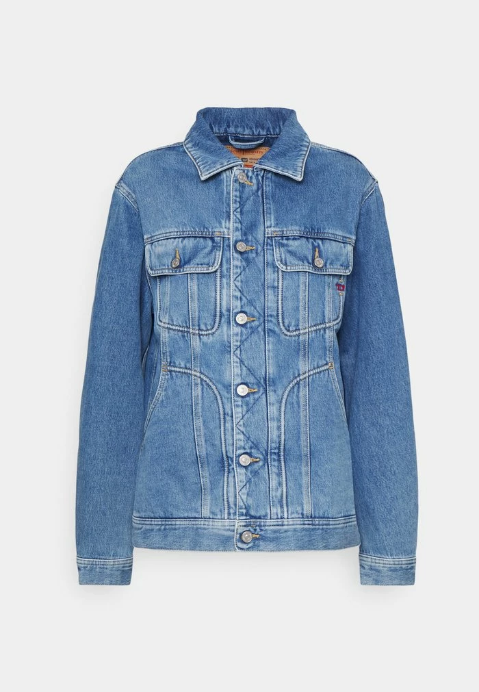 D-RILEY DIESEL LIBRARY - Denim Jacket - Denim 1 D-RILEY DIESEL LIBRARY - Denim Jacket - Denim