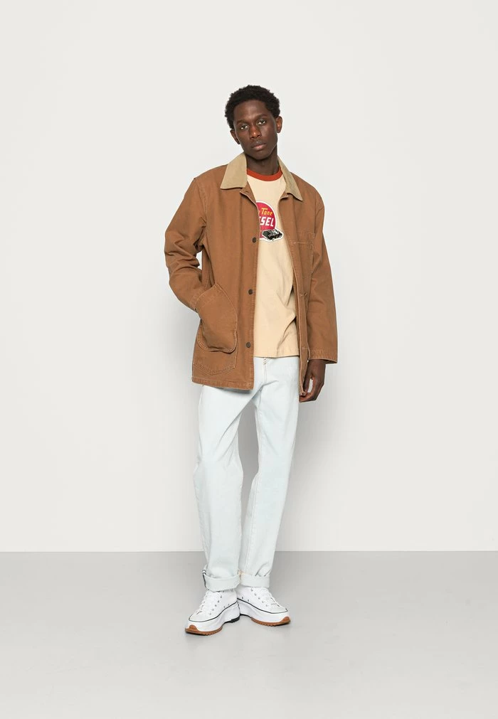 Diesel JUST - Print T-shirt - Light Beige 2 Diesel JUST - Print T-shirt - Light Beige - Image 2