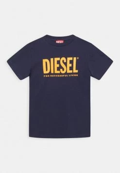 Diesel JUST LOGO UNISEX - Print T-shirt - Blue