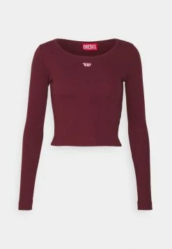 Diesel BALLET - Long Sleeved Top - Deep Red -Diesel shop bf19854ed5f3437fa7671ed34c844e79