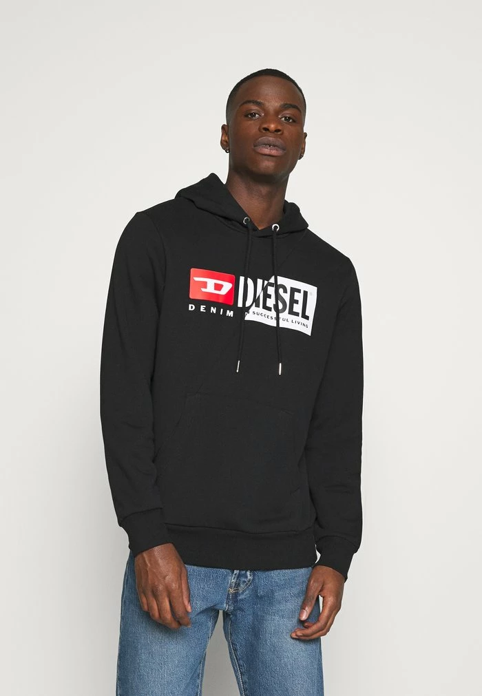 Diesel GIRK HOOD CUTY - Hoodie - Black 1 Diesel GIRK HOOD CUTY - Hoodie - Black