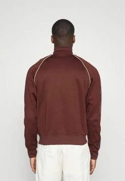 Diesel RALOCK - Zip-up Sweatshirt - Dark Red -Diesel shop c03b3a8ba41d4093b00f7a8e58497c3b