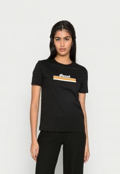 Diesel T-REG-C26 - Print T-shirt - Black