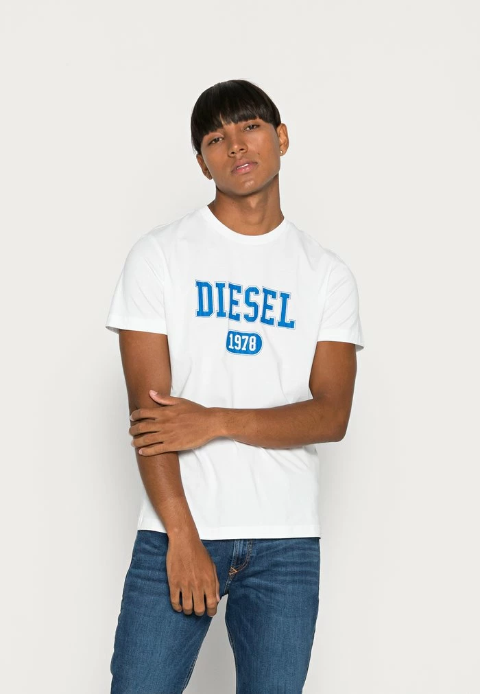 Diesel DIEGOR - Print T-shirt - White 1 Diesel DIEGOR - Print T-shirt - White