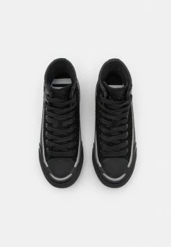 Diesel UNISEX - High-top Trainers - Black -Diesel shop c325cbcc774b4e8f904be8dc79542f60