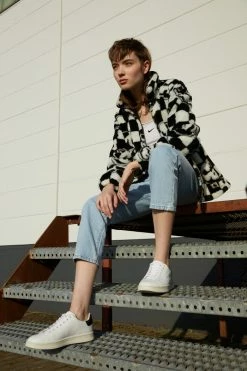 Diesel S-ATHENE LOW W - Trainers - White/black