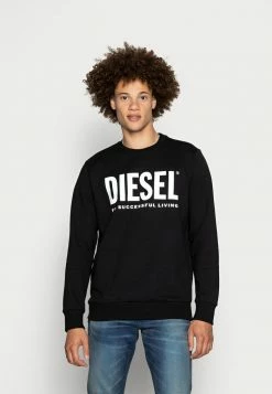 Diesel GIR DIVISION LOGO - Sweatshirt - Black