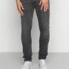Diesel YENNOX - Straight Leg Jeans - Grey Denim