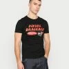 Diesel DIEGOR - Print T-shirt - Black