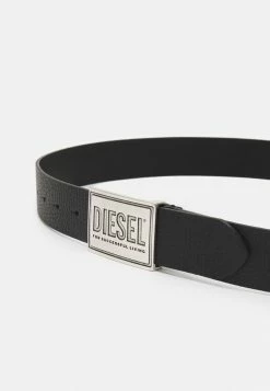 Diesel B-GRAIN - Belt - Black -Diesel shop cbd5db76fd7b4896b3bd4c8d8a3d1f93